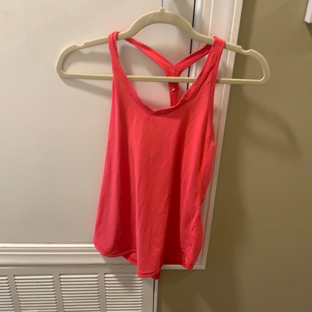 LuluLemon Athletica tank top pink size 4